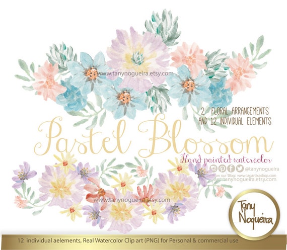 Colores pastel Clipart acuarela png Flores Marcos - Etsy España Colores pastel Clipart acuarela png Flores Marcos - Etsy España