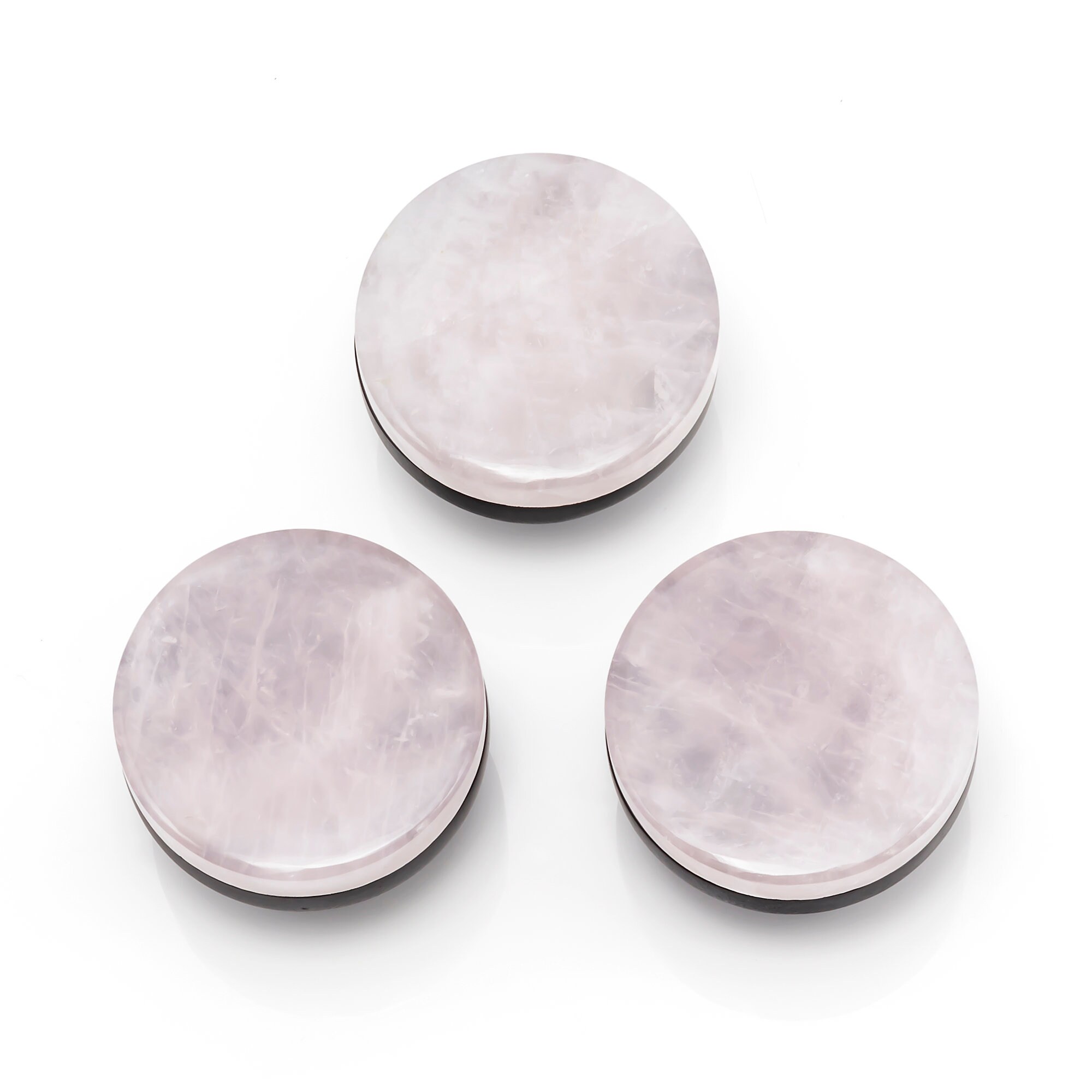 Schrank Schublade Knauf und Ziehen von Rosenquarz Edelstein | Etsy