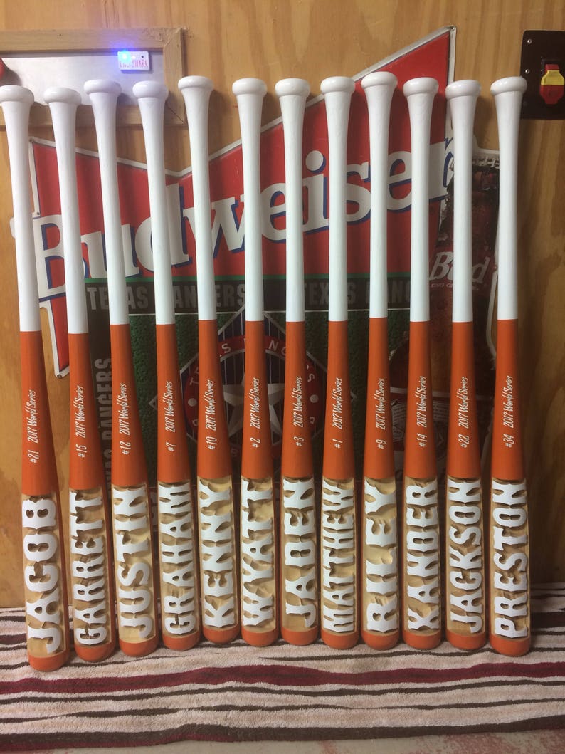 Personalized Baseball Bat Full Size Bats Etsy