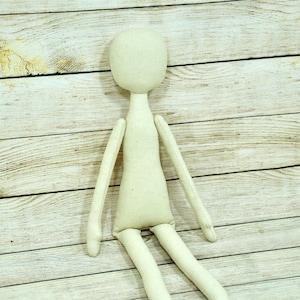 Blank doll body-15&quot;,blank rag doll, ragdoll body,the body of the doll made of cloth