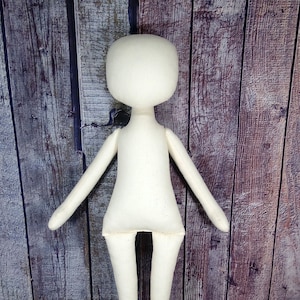Blank doll body-16&quot;  blank rag doll body, the body of the doll made of cloth
