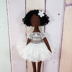 princess doll,ballerina Doll,Textile doll, decorative doll, doll cotton, rag doll