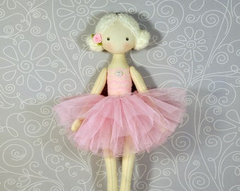 Princess doll,ballerina Doll, Textile doll, decorative doll,collectible dolls , doll cotton, rag doll