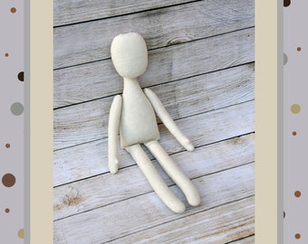 PDF, Cloth Doll Pattern 18 " Soft Doll Pattern
