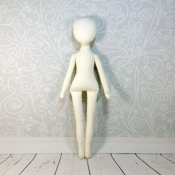 Blank doll body-14"  blank rag doll body, the body of the doll made of cloth