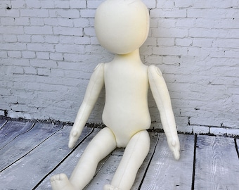 doll body-18" Textile   rag doll body AG made of cloth