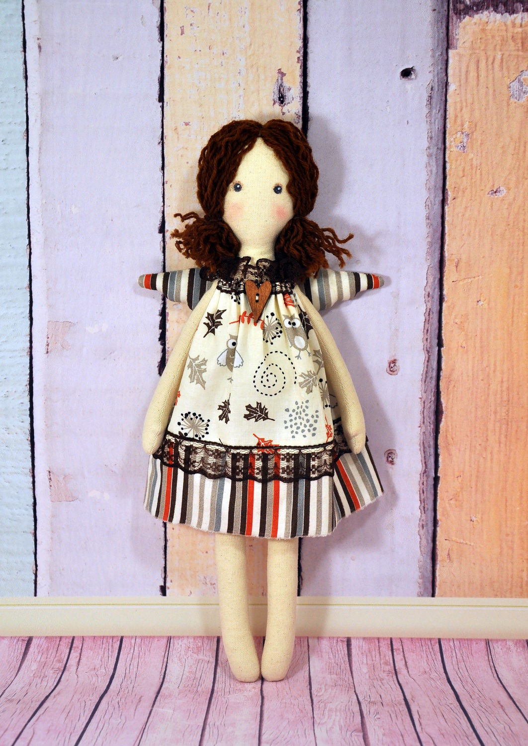 PDF Cloth Doll Pattern 14 Soft Doll Pattern - Etsy