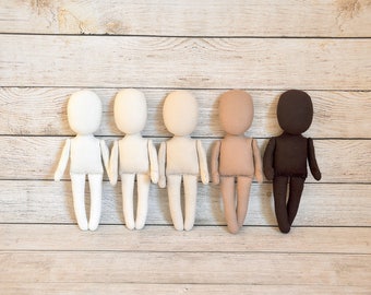 5 Blank doll body-6",  blank rag doll, ragdoll body,the body of the doll made of cloth