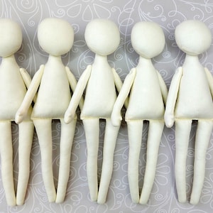 5 Blank doll body-12&quot;  blank rag doll body, the body of the doll made of cloth
