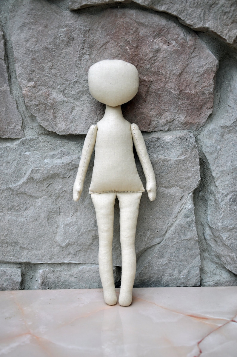 Blank Doll Body12 Blank Rag Doll Body the Body of the Etsy