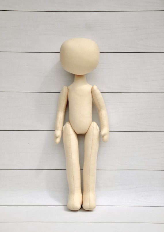 Blank Doll Body10blank Rag Doll Ragdoll Bodythe Body Etsy