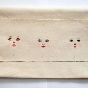 Set for doll body, the body of the doll made of cloth, Set for textile doll