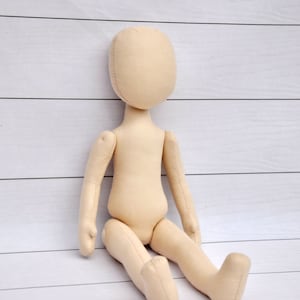 Blank doll body-11&quot;,blank rag doll, ragdoll body,the body of the doll made of cloth