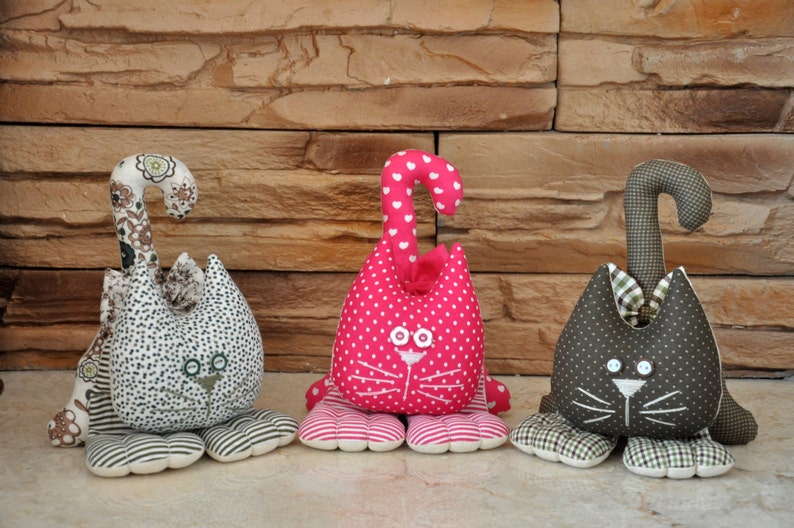 Plush cat kitten rag cat cat toy image 4