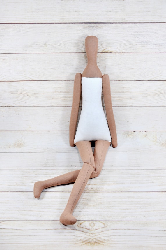 Blank doll body-18 blank rag doll ragdoll body the body of the doll made  of cloth