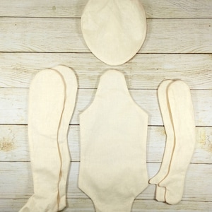Blank doll body-18&quot; Textile  blank rag doll body А Doll l made of cloth