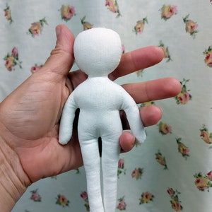 Blank doll body-6&quot;,  blank rag doll, ragdoll body, the body of the doll made of cloth
