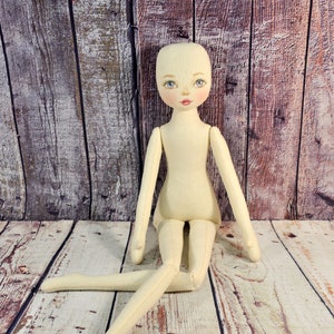 Blank doll body-18" blank rag doll ragdoll body the body of the doll made of cloth