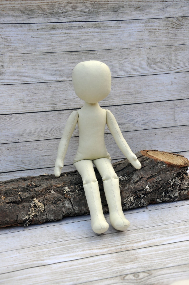 Blank Doll Body15 Anna Doll Blank Rag Doll Ragdoll Etsy
