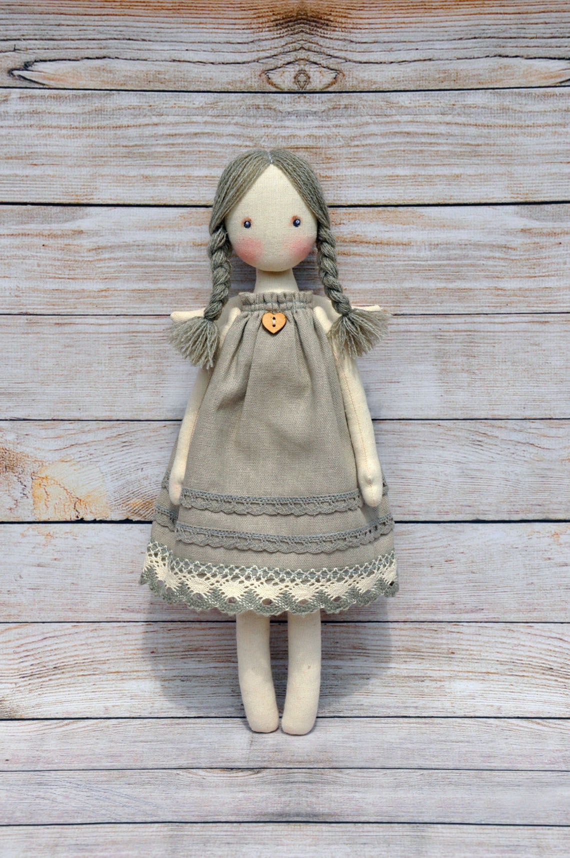 PDF Cloth Doll Pattern 18 Soft Doll Pattern | Etsy