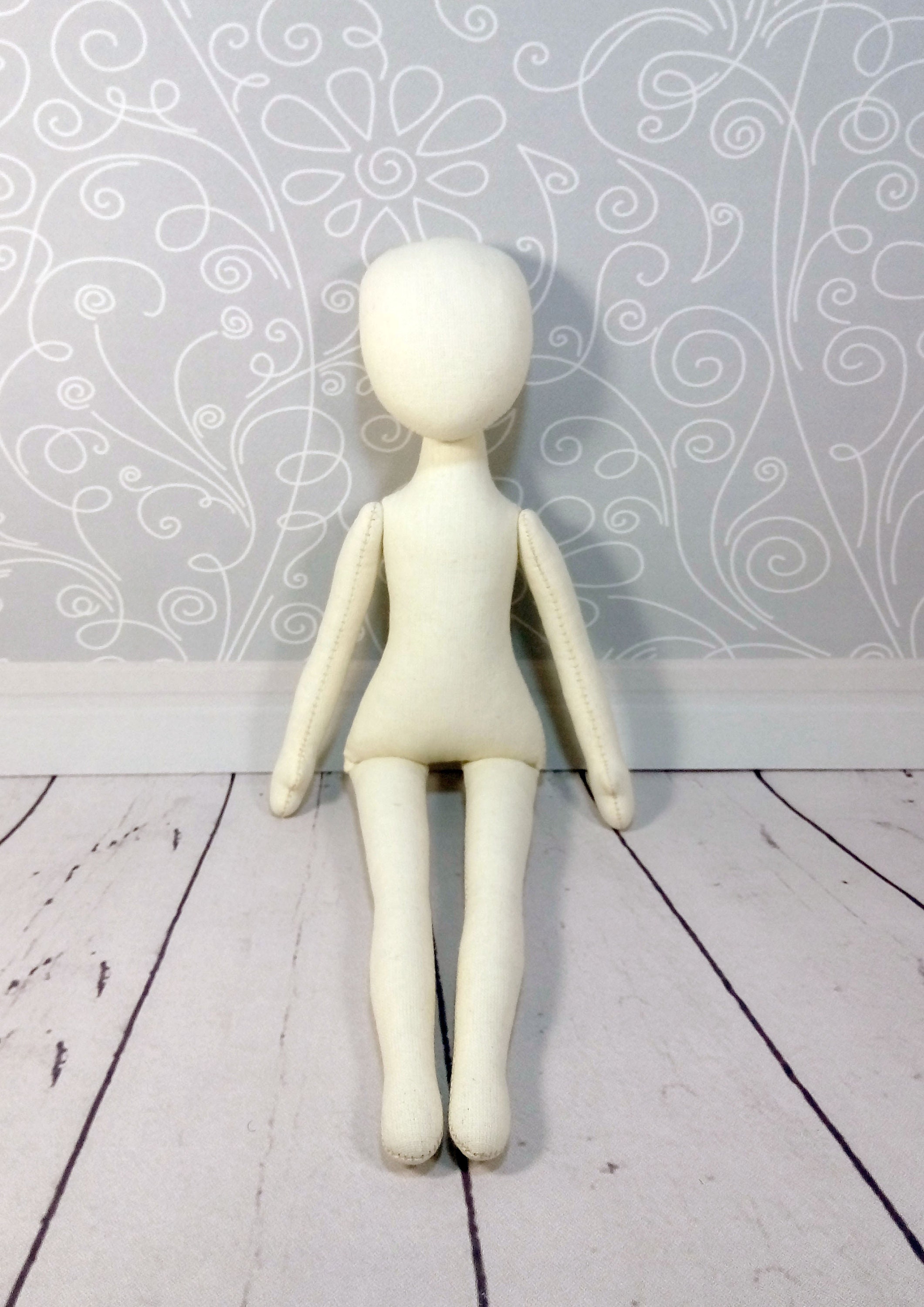 Blank Doll Body14 Blank Rag Doll Body the Body of the Etsy UK