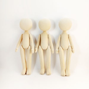 3 Blank doll body-11",blank rag doll, ragdoll body,the body of the doll made of cloth