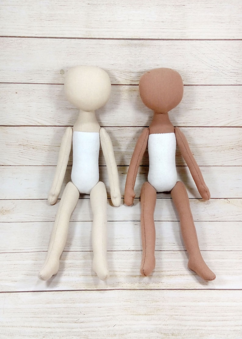 Blank doll body145blank rag doll ragdoll bodythe Etsy
