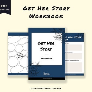 Get Her Story Workbook: Printable PDF, US Letter, A4, Printable ...