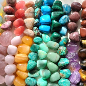 Tumbled Crystals, Tumbled Stones, Tumbled Gemstones, Polished Stones, Crystals & Gemstones, Crystal Mix, Best Price Stones in Oz, Gem Gifts