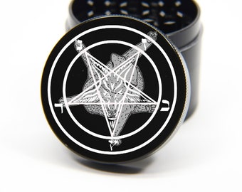 Skull Demon 4 Piece Magnetic Herb Grinder 2 Inch Aluminum Skull Demon 4 Piece Magnetic Herb Grinder 2 Inch Aluminum