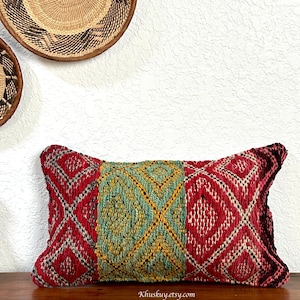 Boho pillow cover,Texture Pillow cover,PeruvianTextile,Frazada Pillow,manta pillow,Hand loomed pillow cover,lumbar pillow cover,fall pillow