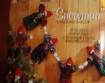 Daisy Kingdom Snowman garland
