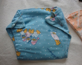 homemade baby diapers/burp towels