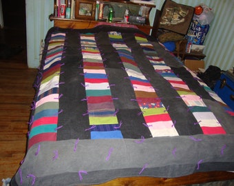 kit de colcha jeans - moedas chinesas