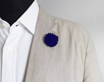 Mens Felt Lapel Pin / Boutonniere