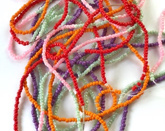 Minimalist waist beads