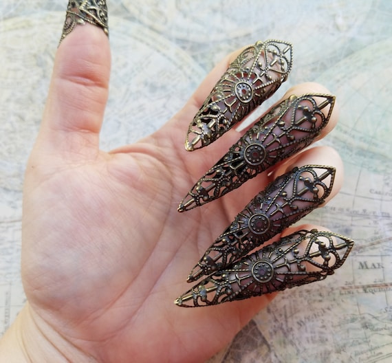 1pc Fashionable Vintage Ring Dragon Claw Or Eagle Claw Open Ring | SHEIN USA