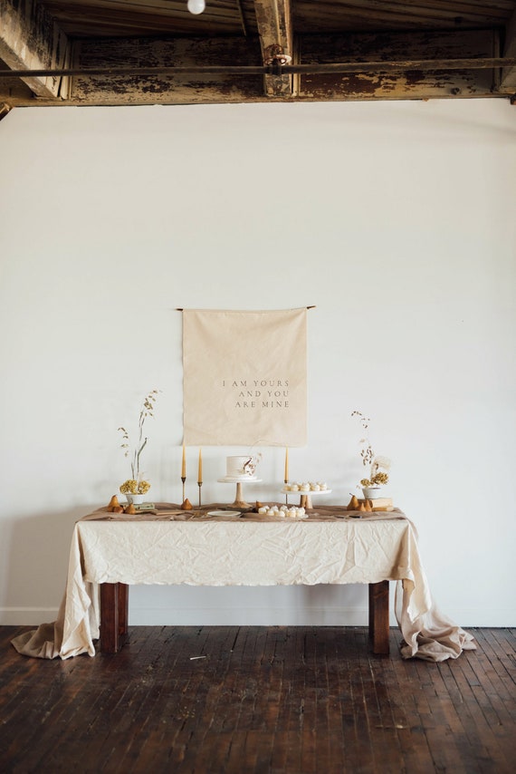 Custom Banner Custom Wedding Banner Canvas Wall Hanging Etsy