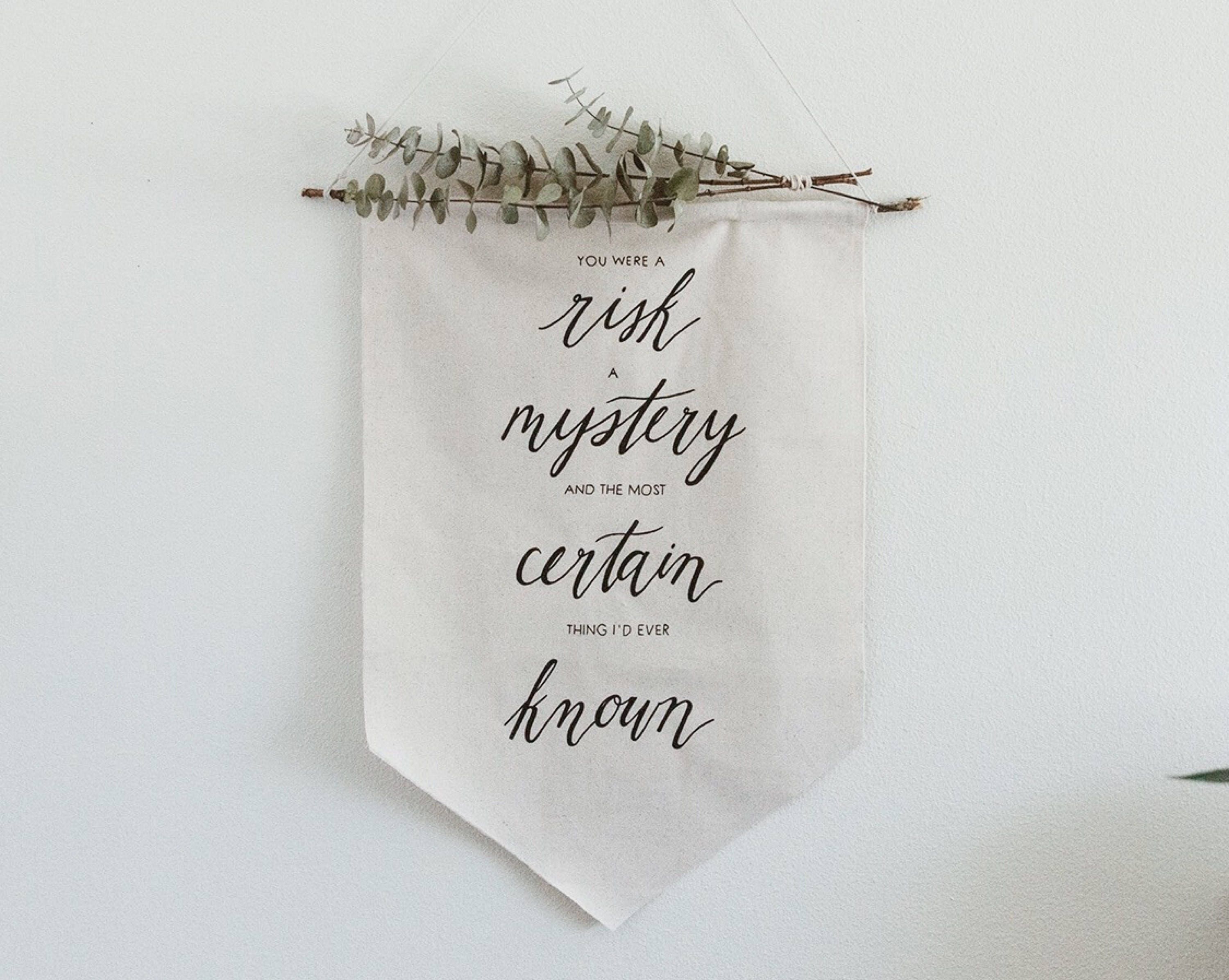 CUSTOM Large Canvas Banner Canvas Wall Hanging CUSTOM Large Canvas Banner Canvas Wall Hanging