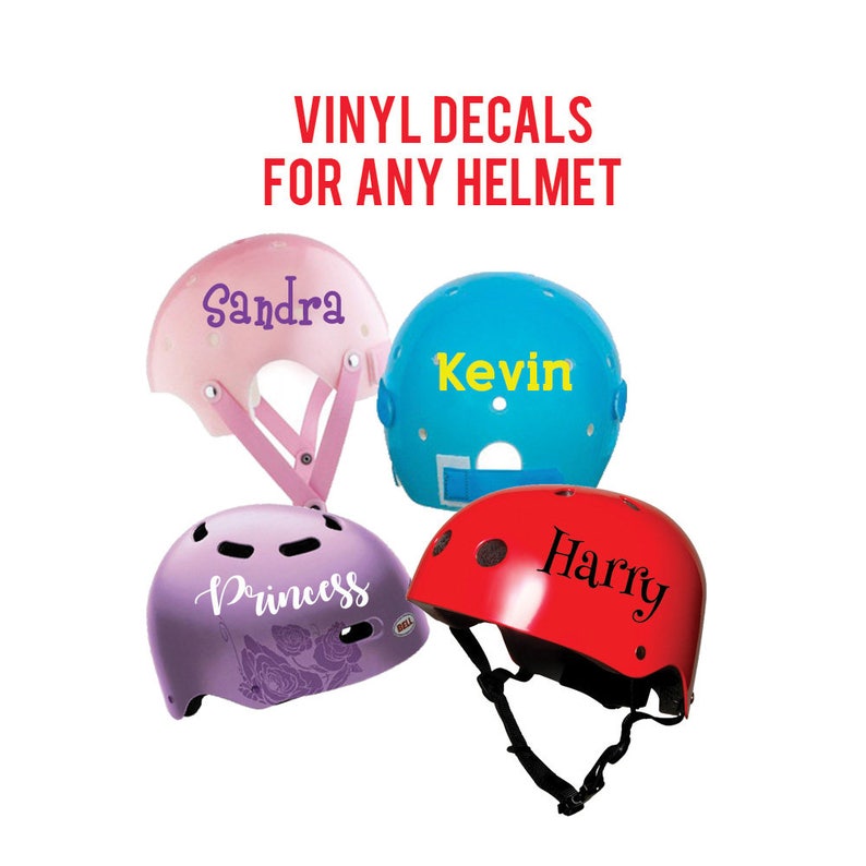 5.5 Name Sticker Derby or Helmet Sticker Roller Etsy