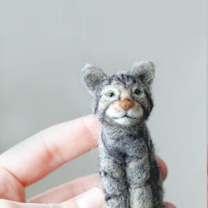 Custom Needle Felted Dog Ornament - Pet Memorial Ornament Gift, Pet Replica image 8