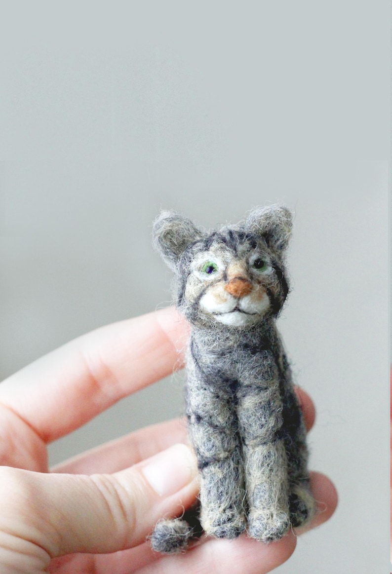 Custom Needle Felted Dog Ornament - Pet Memorial Ornament Gift, Pet Replica image 8