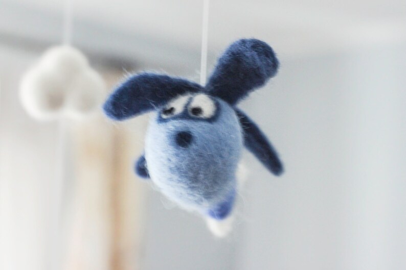 Baby Mobile Needle Felted Airplane Mobile Nursery Decor Etsy