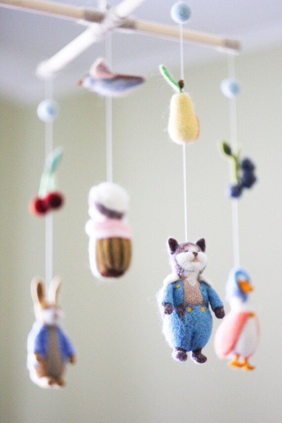 beatrix potter cot mobile
