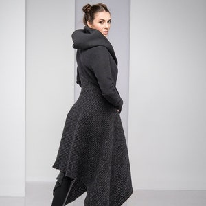 plus size swing winter coat