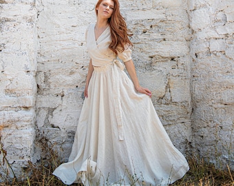 Linen Maxi Skirt with Pockets, White Linen Skirt, Long Linen Skirt for Women, Full Circle Skirt, Plus Size Linen Clothing,Linen Summer Skirt