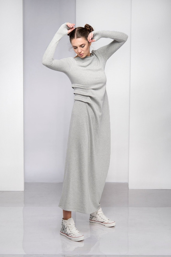 how to fully line a dress with sleeves ELIJAH KNIT DRESS CACAO / L
