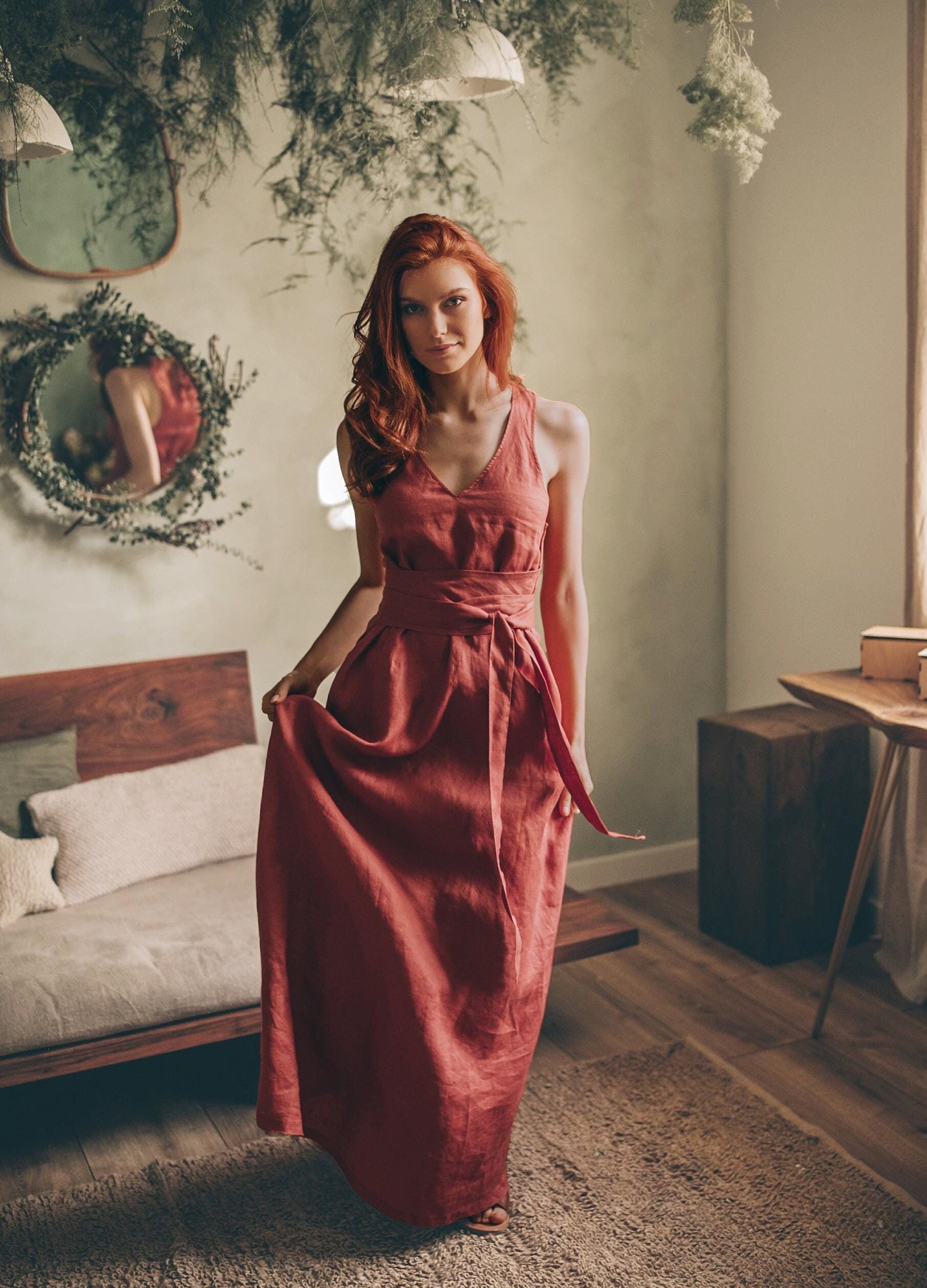 【美品】herlipto Linen Belted Maxi Dress S il_340x270.6425566916_nncx.jpg