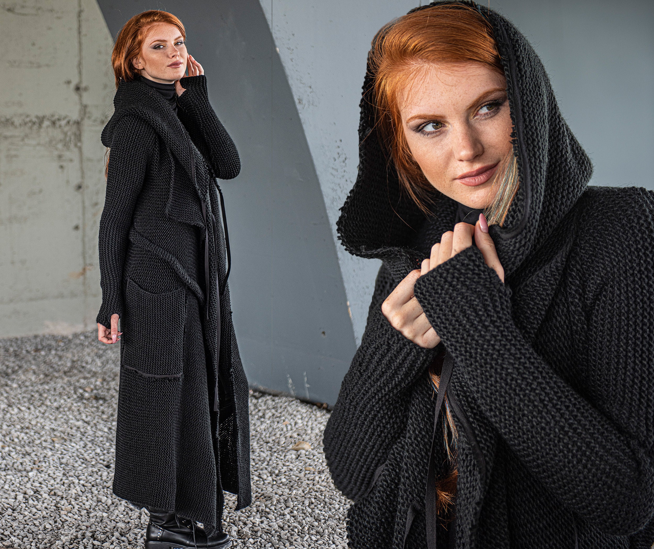 Long Knitted Coat - Women - Ready-to-Wear