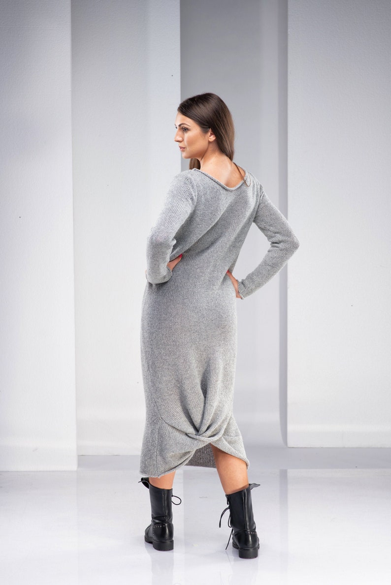 plus size maxi sweater dress